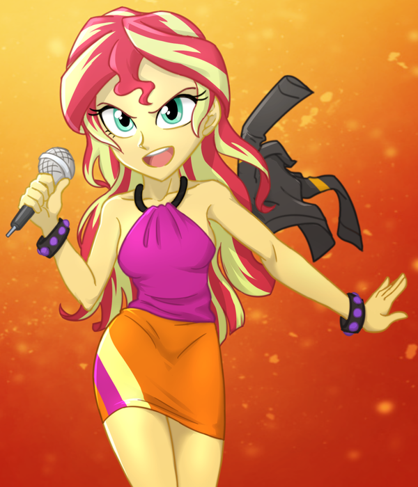 Rainbow Rocks My Little Pony, Equestria Girls, Sunset Shimmer, Ta-na