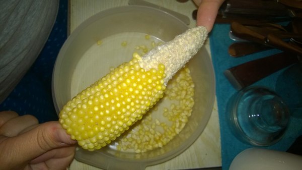 homemade popcorn - My, Popcorn, , Corn, Longpost