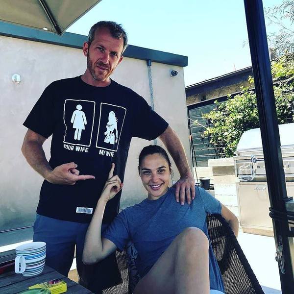 Wonder Woman's husband is a simple tire fitter... - Gal Gadot, T-shirt, , Wonder Woman