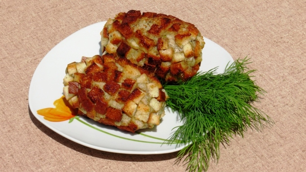 Cutlets Paparats Kvetka - My, Recipe, Cutlets, , Fern, , Video, National cuisine