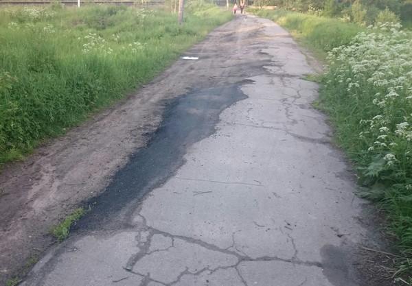 There is good asphalt in Russia! - My, Asphalt, Road, Repair