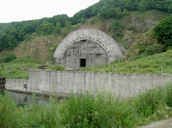 Shelter for submarines in Primorsky Krai. - My, , , Digue, Abandoned, Longpost