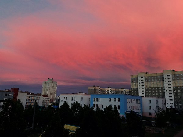 Sunset. Minsk, 06/20/2017 - My, Minsk, Sunset, My