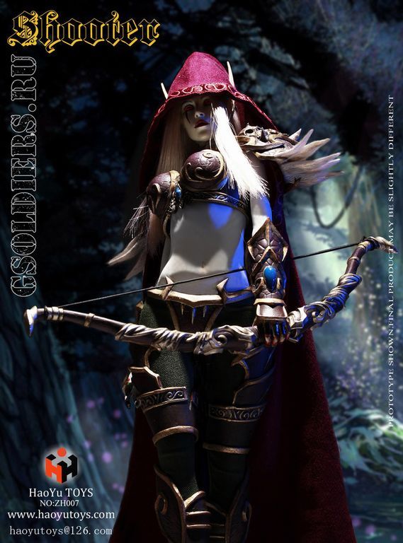 Sylvanas figurine - My, Sylvanas Windrunner, Wow, World of warcraft, Elves, Elf, Warcraft, Gsoldiers, Collectible figurines, Longpost