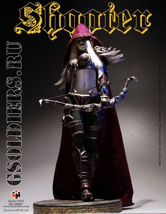 Sylvanas figurine - My, Sylvanas Windrunner, Wow, World of warcraft, Elves, Elf, Warcraft, Gsoldiers, Collectible figurines, Longpost