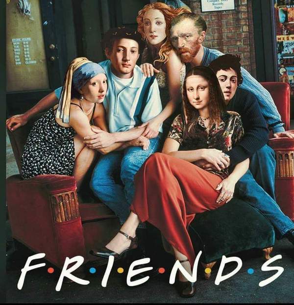 Friends - Friends, Art, Serials, Poster