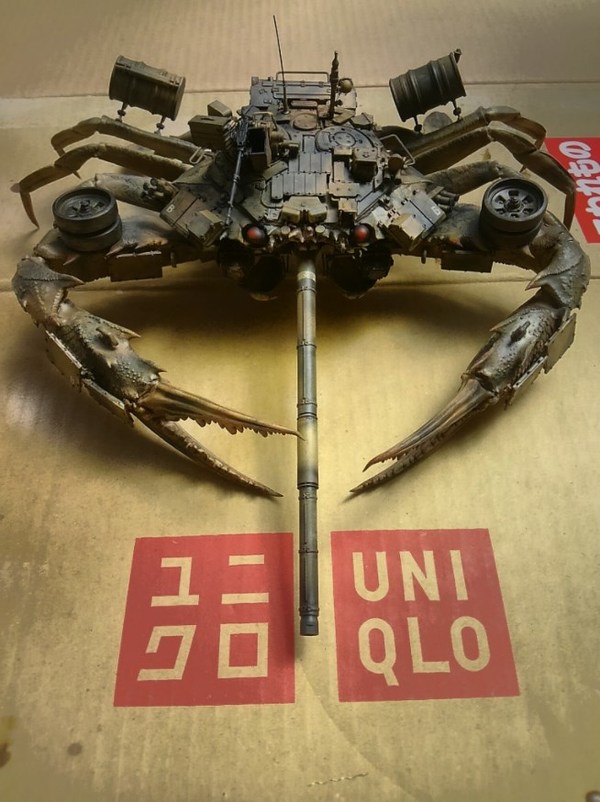 Tank. - Models, Sculpture, Tanks, Crab, Zanamiclub