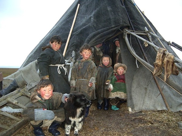 northerners - North, Indigenous peoples, Dog, Chum, Children, Nenets