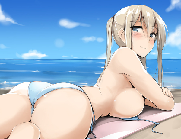 Graf Zeppelin - NSFW, Anime art, Anime, Graf Zeppelin, Kantai collection