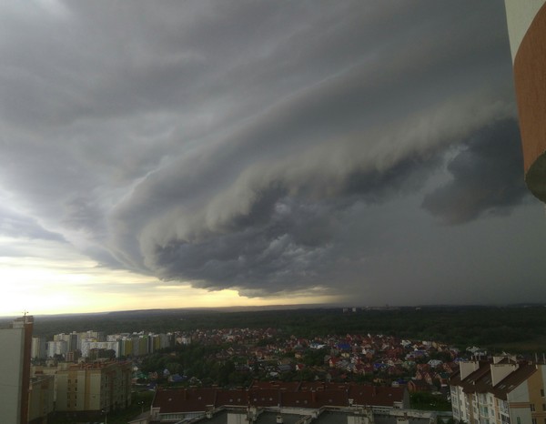 Ufa, 06/22/2017, scary... - My, Ufa, Weather, Fearfully, Now, Video