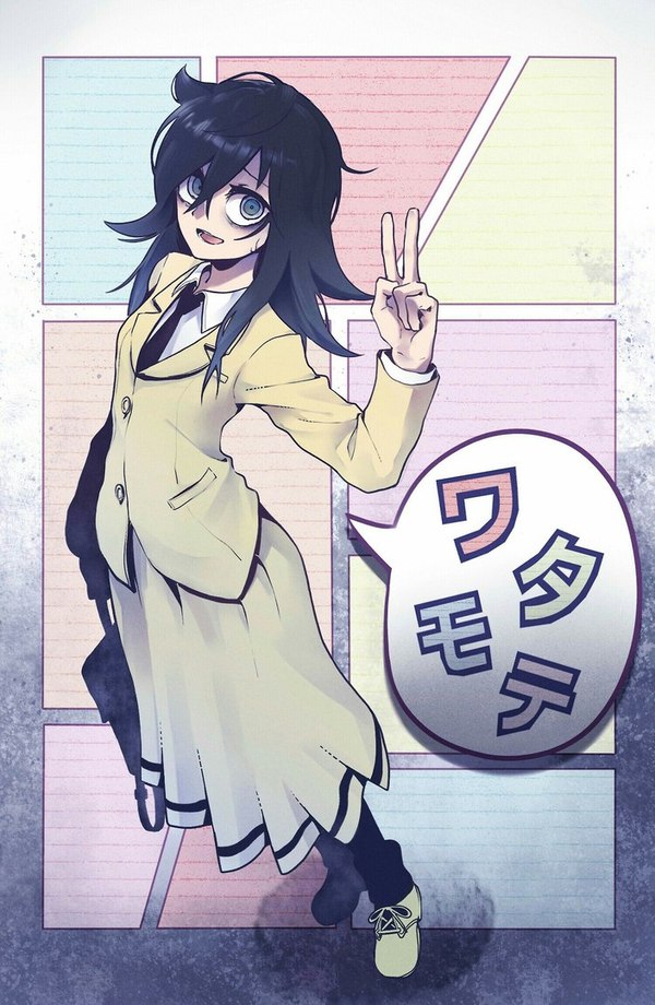 Tomoko Kuroki , , Anime Art, Watamote