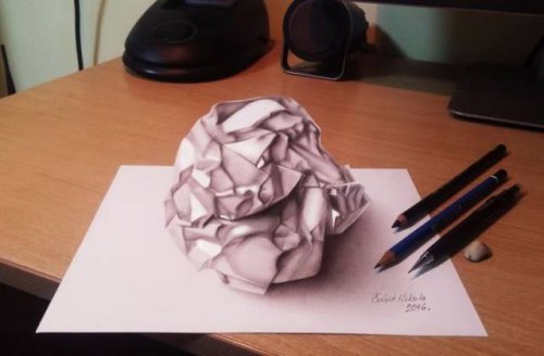 Incredibly realistic 3D drawings by Nikola Chulic - Longpost, 3D, Drawing, League of Artists, Artist