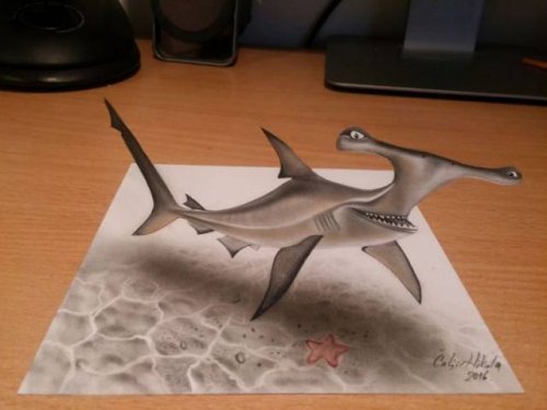 Incredibly realistic 3D drawings by Nikola Chulic - Longpost, 3D, Drawing, League of Artists, Artist