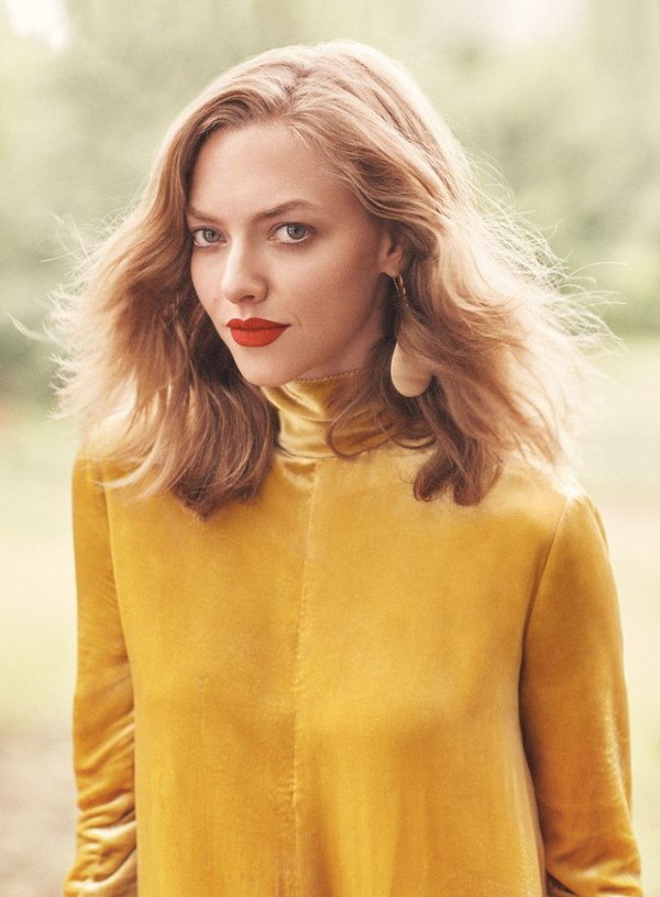 Amanda Seyfried's atmospheric autumn photo shoot for the November issue of Allure magazine, 2016 - Autumn, Longpost, Amanda Seyfried, PHOTOSESSION