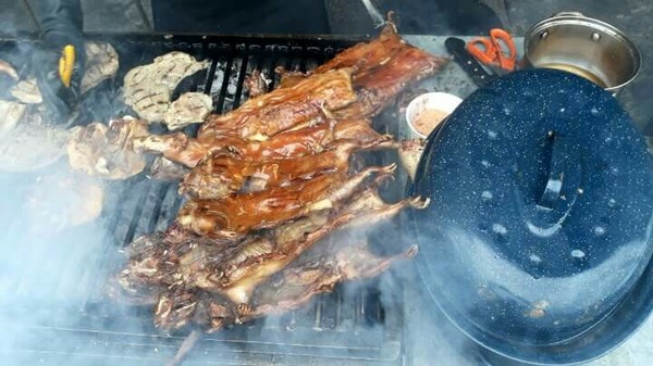 barbecue in Ecuadorian - My, B-B-Q, Men's cooking, Shashlik