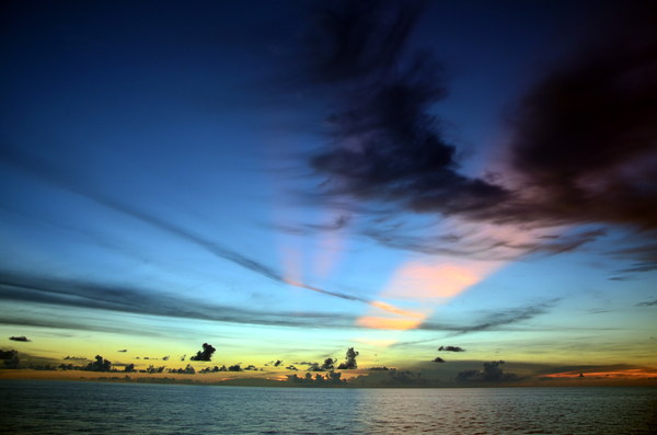 Как я рассветы/закаты фотографировал Море, Судно, Рассвет, Закат, Красота, Океан, Длиннопост