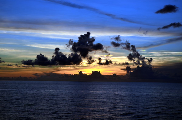 Как я рассветы/закаты фотографировал Море, Судно, Рассвет, Закат, Красота, Океан, Длиннопост