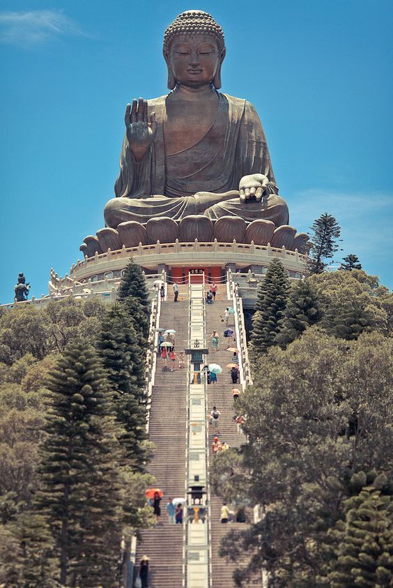 The largest statues of the East and Asia. - The statue, , Gigantomania, Cool, The photo, Buddhism, Buddha, Genghis Khan, Longpost, Sculpture, 