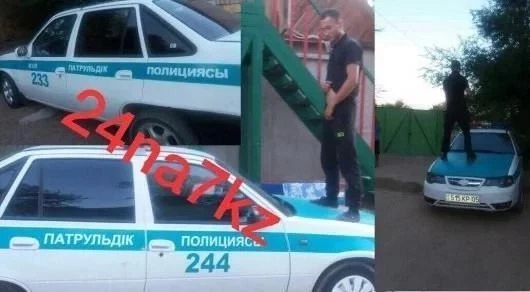 A rebel has been detained in Kazakhstan for insulting the police with his photographs. - Kazakhstan, Police, Pissing boy, Insult, Hooliganism, Longpost