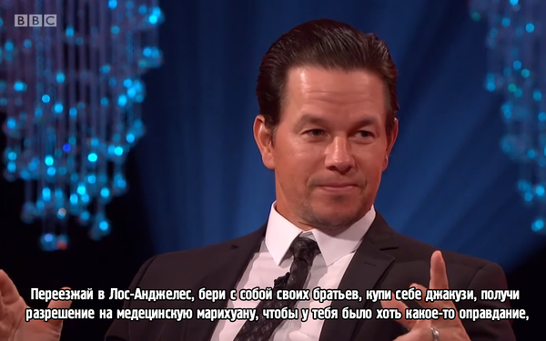 Advice from Mark Wahlberg - Mark Wahlberg, The Graham Norton Show, Show, 2017