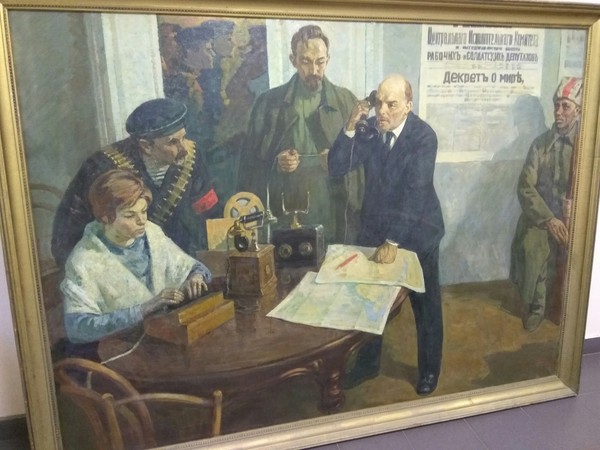 The painting is in the Main Directorate of the Russian Post and a few rarities. - Post office, My, Longpost, Work, Painting, Rarity