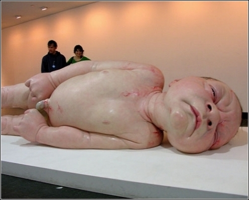 Гиперреалистичные скульптуры Рона Мьюека (Ron Mueck) - Современное искусство, Скульптура, Рон Мьюек, Длиннопост