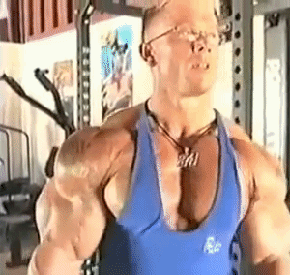 Whether the monster)) - Lee Priest, Body-building, GIF
