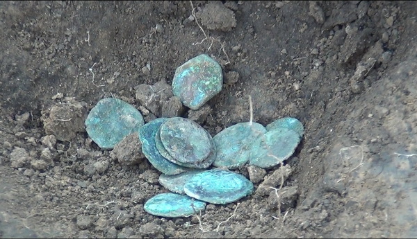 Azov archaeologists found a treasure - Archeology, Treasure, Numismatics