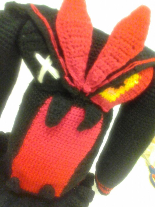 "Ещё раз тронешь Рюко, пеняй на себя!" Сенкецу, Авторская игрушка, Ручная работа, Вязание крючком, Вязание, Игрушки, Килл ла килл, Kill la Kill, Длиннопост