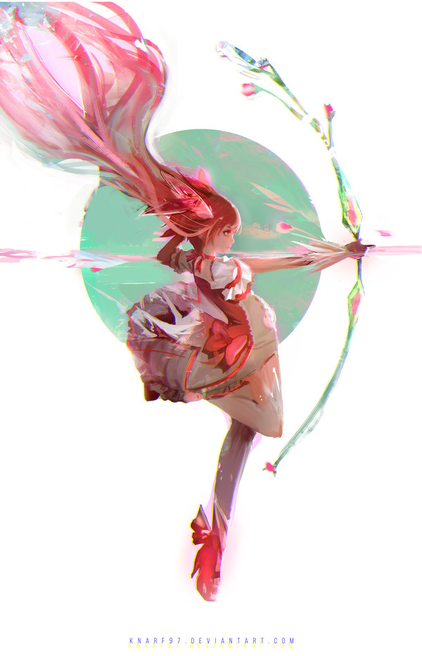 Kaname Madoka Anime Art, , Mahou Shoujo Madoka Magica, Madoka Kaname, Knarf97