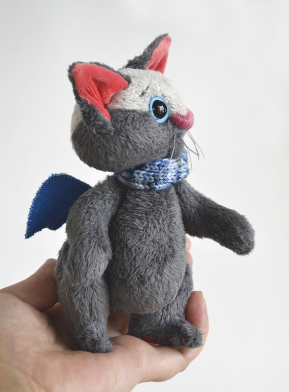 Happy Friday :) - My, Needlework without process, Animals, Author's toy, Handmade, Soft toy, Friday tag is mine, Longpost