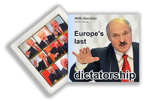 Amazon sells chocolate with photos and quotes of Alexander Lukashenko. - Republic of Belarus, Alexander Lukashenko, Politics, Chocolate, Amazon, Longpost