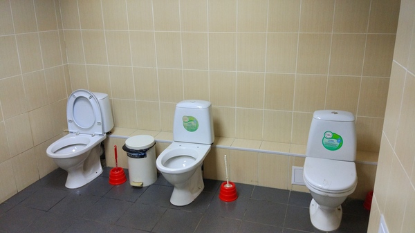 Shall we think for three? - My, Cafe, Toilet, Convenience