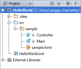 Creating a Hello World Program in JavaFX in IntelliJ IDEA - My, Java, Javafx, Programming, Graphics, Longpost