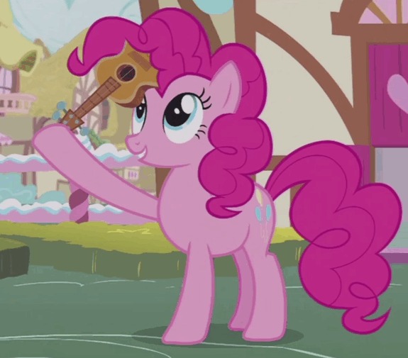 Погодите-ка... Steven Universe, My Little Pony, Pinkie Pie, Lars, Гифка