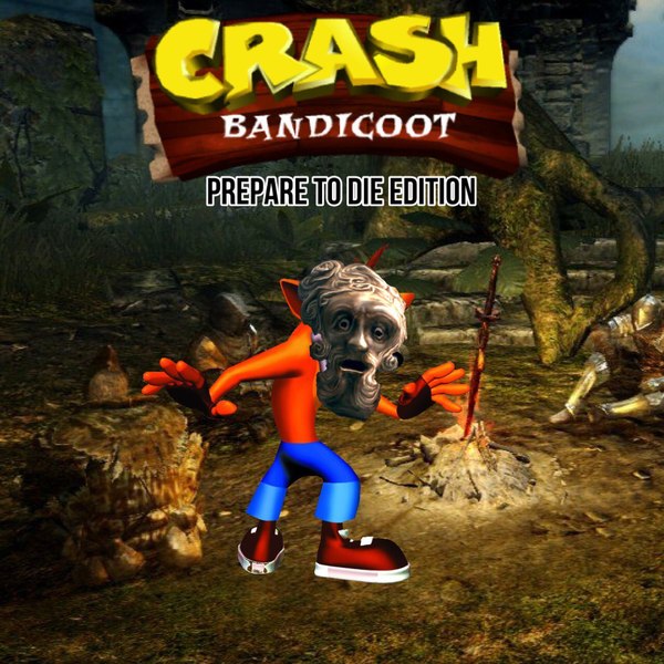Crash souls Crash Bandicoot, Dark Souls, , , 