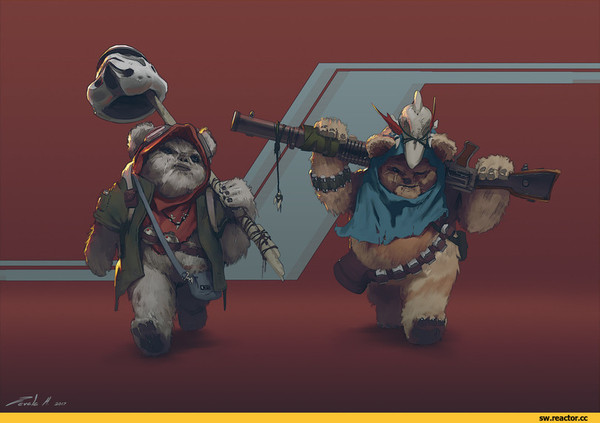 Badass ewoks