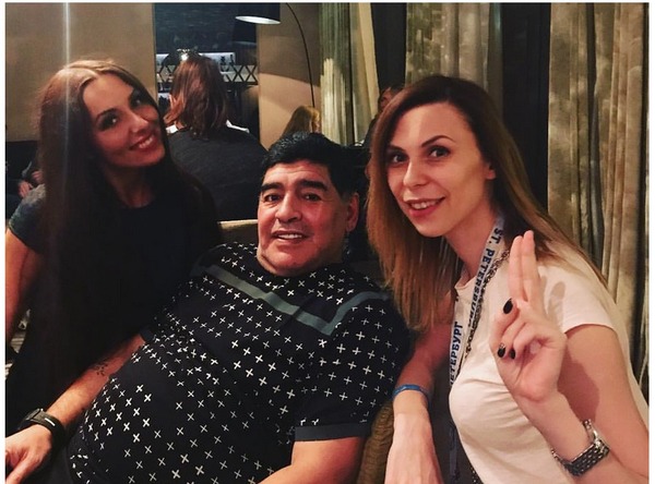 Maradona tried to score a goal - Diego Maradona, Football, Argentina, , To drink in St. Petersburg