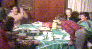 Everything burns in bad hands - Cake, Table, GIF