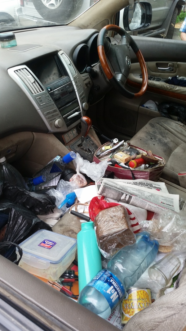 When a car is a second home - My, Pigsty, Car, Second house, Longpost