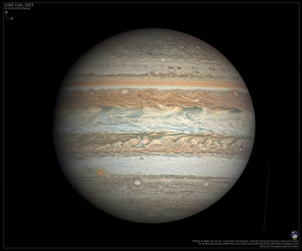 The most detailed ground image of Jupiter in history - The photo, Jupiter