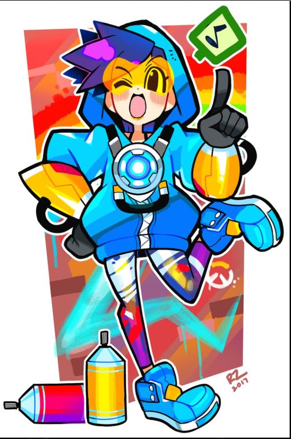Cute Tracer Overwatch, Tracer, 