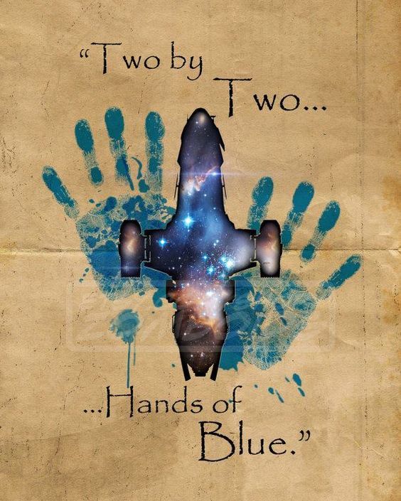 Two by two, blue on the hands - Serenity, , Art, The series Firefly