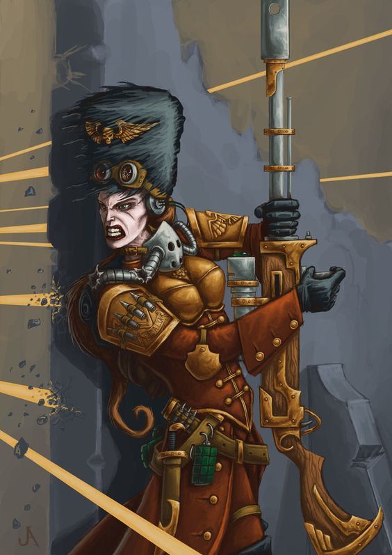 Востроянские Первенцы - Vostroyan Firstborn, Wh Art, Warhammer 40k, Арт