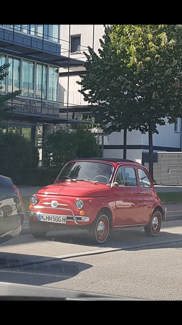 Just the original humpbacked Cossack in Munich. - My, The photo, Fiat, Zaporozhets