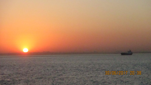 Sunset. - My, Sunset, Sea of Marmara, Turkey, The photo