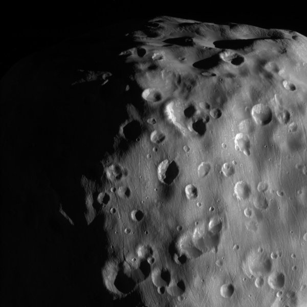 Epimetheus - potato satellite of Saturn - Saturn, Epimetheus, Space