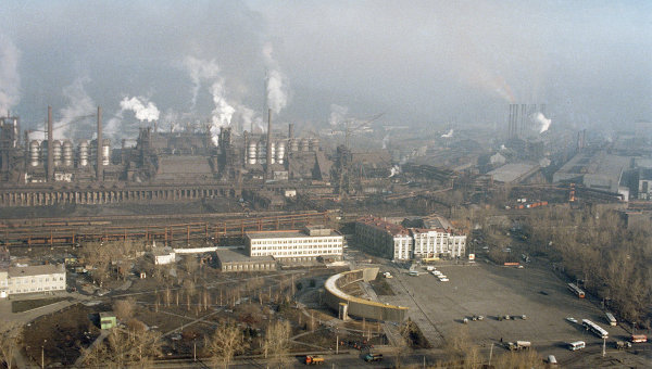 Industrial beauty. - Factory, Novokuznetsk