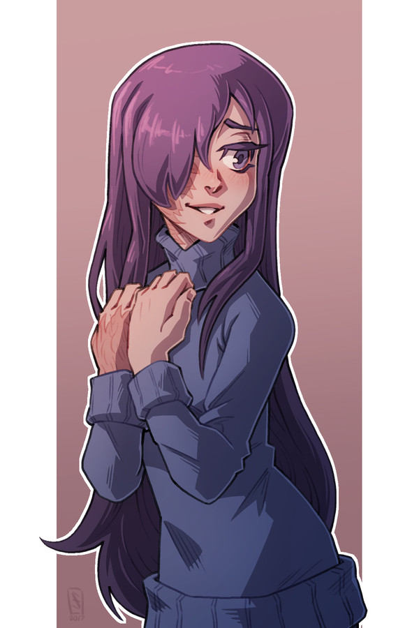 Ханако - Katawa Shoujo, Hanako ikezawa, Anime Art, Аниме, Визуальная новелла, Не аниме