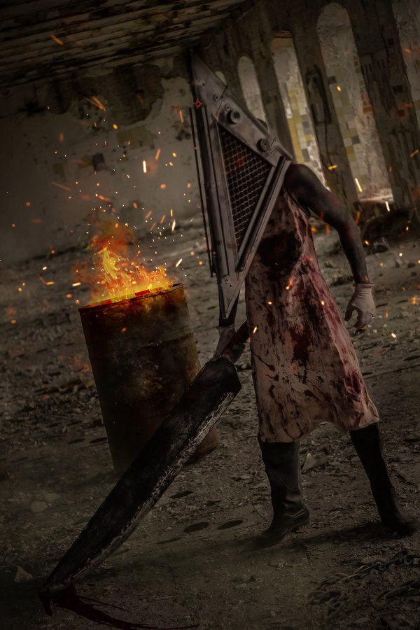 Pyramid Head cosplay :) - My, Cosplay, Horror, Silent Hill, Longpost